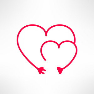 爱连接概念照片