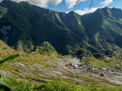 巴 Batad 水稻梯田，菲律宾