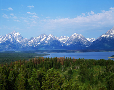 山与湖