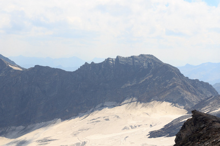 与 Weissspitze 在奥地利陶恩山阿尔卑斯山全景