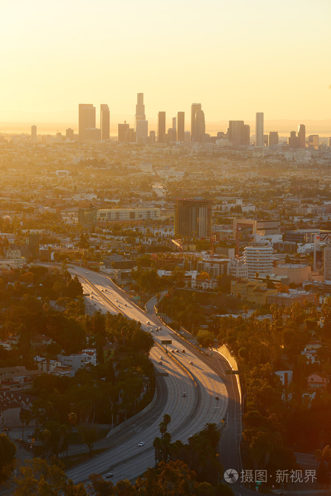 在洛杉矶的早晨