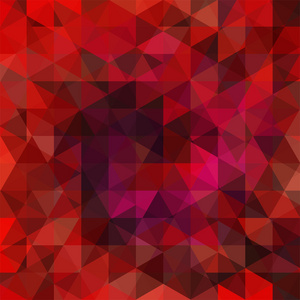 由暗红色三角形组成的抽象背景图片