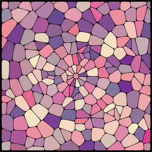 黄色 粉红色 紫色的几何形状组成的抽象背景