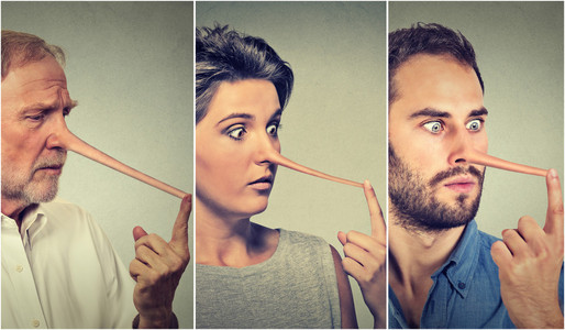 长说谎鼻子图片