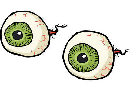 涂鸦的眼睛图片