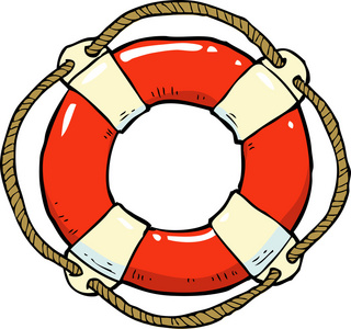 救生圈涂鸦卡通涂鸦救生圈照片