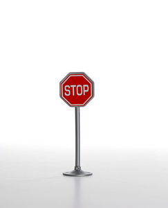 停止道路标志
