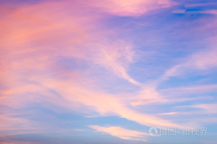 颜色天空与云彩,背景