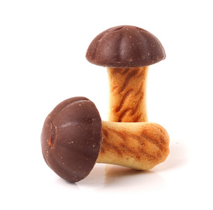 在蘑菇形状的饼干图片