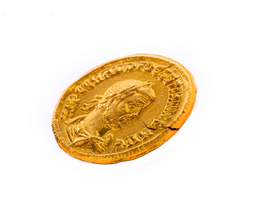 罗马皇帝 Diokletianf，公元 284305年枚金币