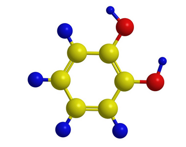 邻苯二酚邻苯二酚维生素j的分子结构