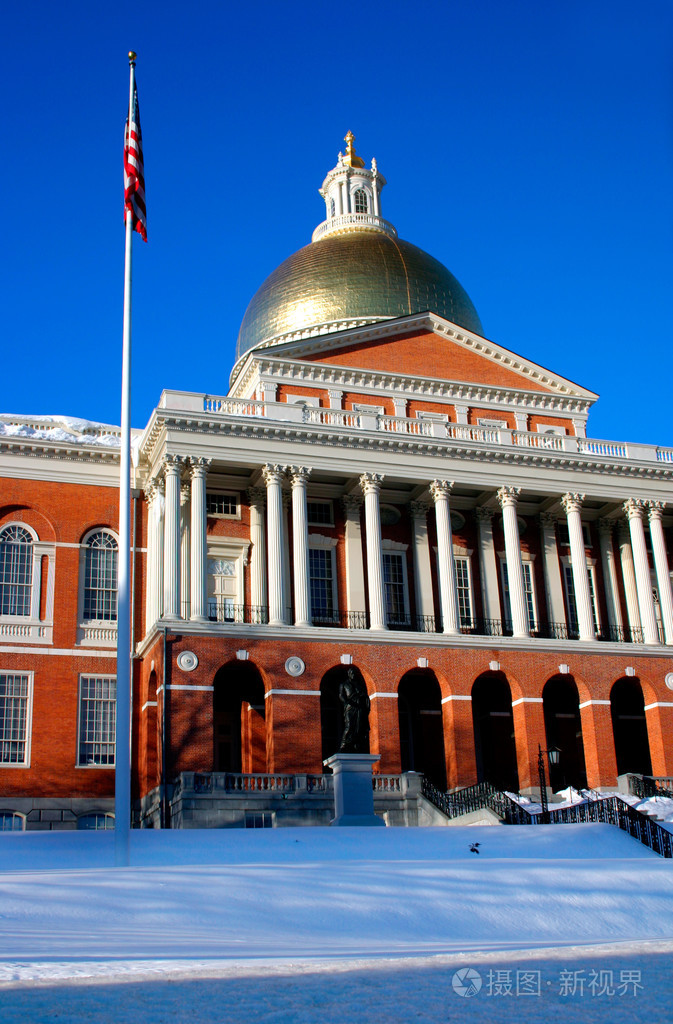 马萨诸塞州州议会大楼,波士顿,美国