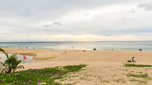 卡隆海滩的泰国普吉岛