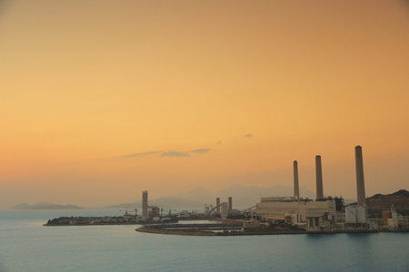 南丫岛香港中国电厂图片