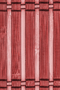 竹餐垫红色 Grunge 纹理样本
