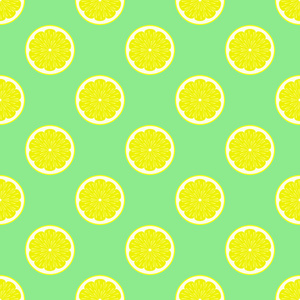 柠檬片无缝模式