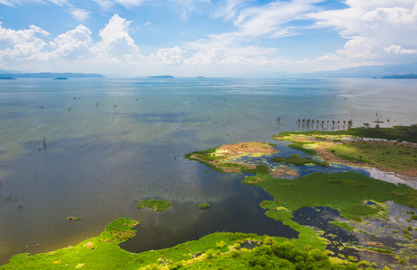 大湖鸟瞰图