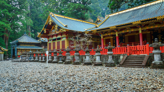 日航，日本栃木县日光东照宫神社