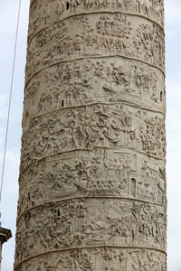 列利。在罗马，意大利罗马凯旋柱