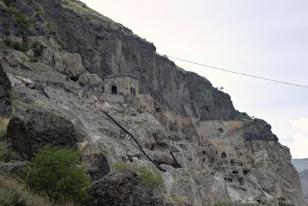 Vardzia 洞穴修道院。格鲁吉亚