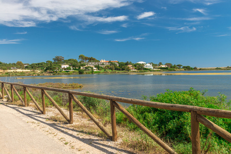 昆塔做湖景观，在葡萄牙阿尔加维