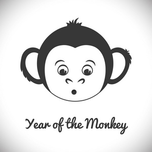年的猴子设计