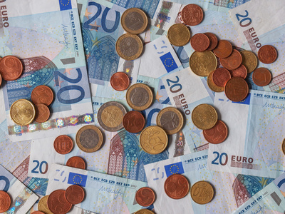 欧洲联盟的欧元纸币和硬币欧元货币