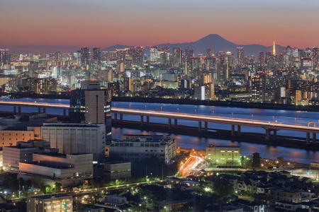 东京城市景观