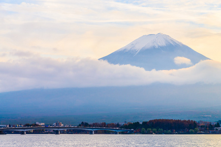 富士山的美景