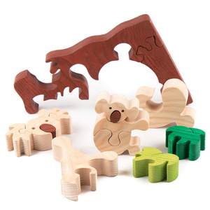 木树袋熊玩具