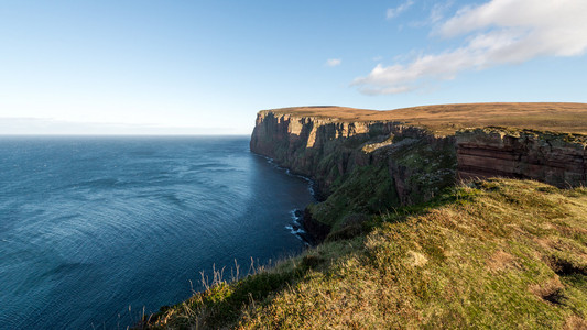 岛上的霍伊悬崖，苏格兰奥克尼