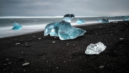 Jokulsarlon 海滩观