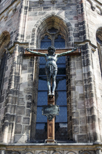 在纽伦堡，德国，2015年圣纽伦堡教堂