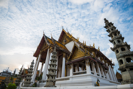 在曼谷，泰国寺详细