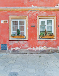 老红楼在华沙老镇