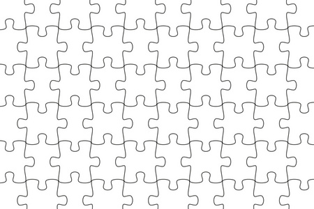 白色拼图游戏图片