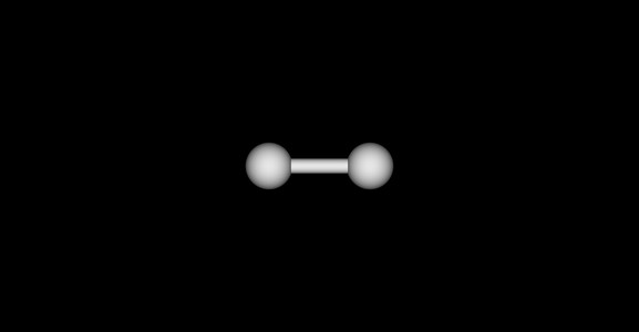 氯分子的结构上黑色孤立