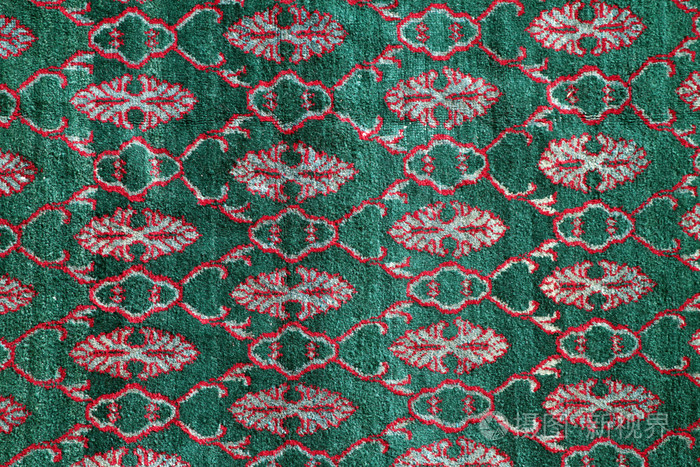 装饰，手工的土耳其地毯