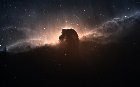 马头星云。 由美国宇航局提供的这幅图像的元素