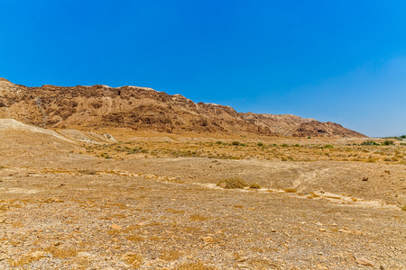 以色列砂岩沙漠景观