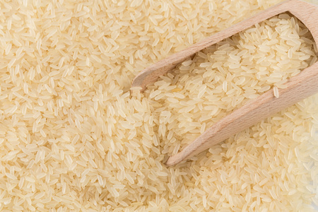 水稻在勺