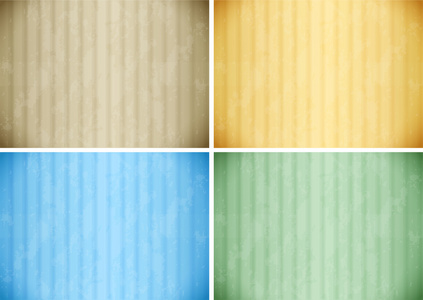 四种颜色的壁纸设计