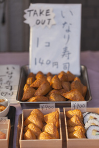 传统的亚洲食品市场日本