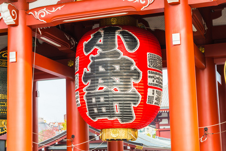 美丽的建筑，在浅草寺