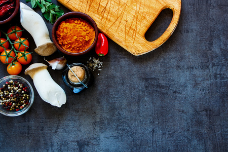 烹饪食材背景照片