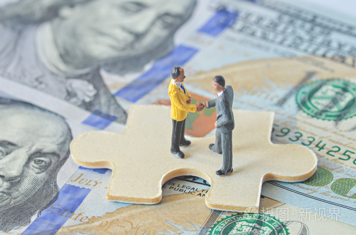 微型商人团队达成一致意见拼图游戏