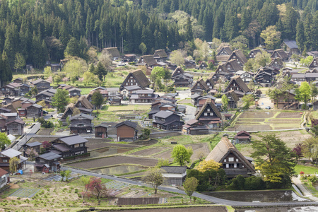 传统和历史日本村町白川方明