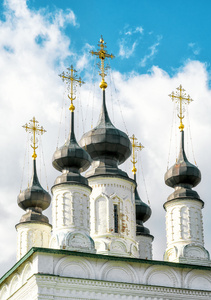 苏兹达尔 俄罗斯的古老的小镇的教堂