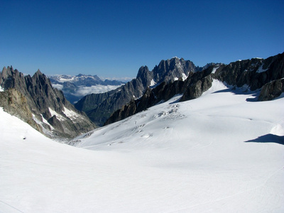 阿尔卑斯山雪全景安科