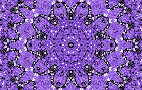 明亮的淡紫色马赛克图案